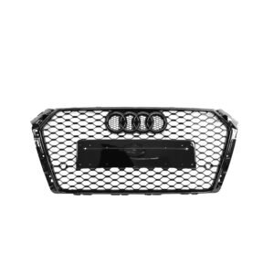 AUDI A4/S4 B9 (2016-2019) GLOSS BLACK HONEYCOMB STYLE FRONT GRILLE PRE-LCI
