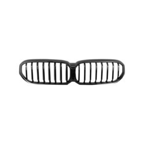 BMW 5 SERIES G30/G31 (2020-2023) GLOSS BLACK SINGLE SLATED STYLE FRONT GRILLE FACELIFT MODEL