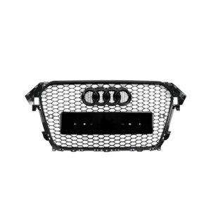 AUDI A4/S4 B8 (2012-2016) GLOSS BLACK HONEYCOMB STYLE FRONT GRILLE FACELIFT MODEL