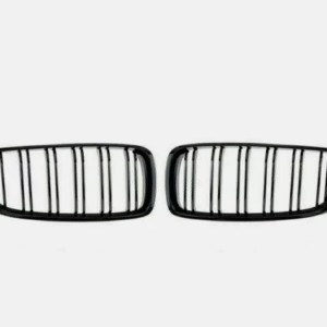 BMW 4 SERIES F32/F33/F36 (2017-2020) GLOSS BLACK DOUBLE SLATED STYLE FRONT GRILLE FACELIFT MODEL