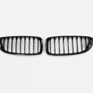 BMW 4 SERIES F32/F33/F36 (2017-2020) GLOSS BLACK SINGLE SLATED STYLE FRONT GRILLE FACELIFT MODEL