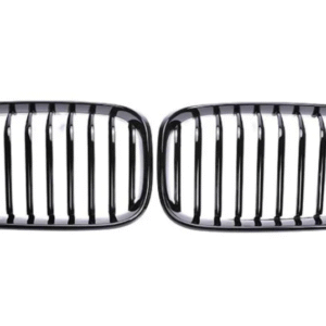 BMW 1 SERIES F20/F21 (2015-2019) GLOSS BLACK SINGLE SLATED STYLE FRONT GRILLE FACELIFT MODEL