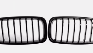 BMW 3 SERIES F30/F31 (2015-2018) GLOSS BLACK SINGLE SLATED STYLE FRONT GRILLE FACELIFT MODEL