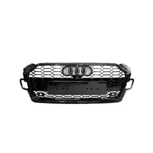 AUDI A5/S5 B9.5 (2020-2023) GLOSS BLACK HONEYCOMB STYLE FRONT GRILLE FACELIFT MODEL