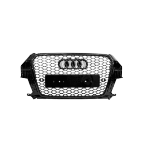 AUDI Q3/SQ3 8U (2011-2014) GLOSS BLACK HONEYCOMB STYLE FRONT GRILLE PRE-LCI
