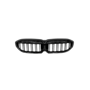 BMW 3 SERIES G20/G21 (2019-2022) GLOSS BLACK DOUBLE SLATED STYLE FRONT GRILLE PRE-LCI