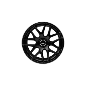 MERCEDES SATIN BLACK C63 STYLE ALLOYS