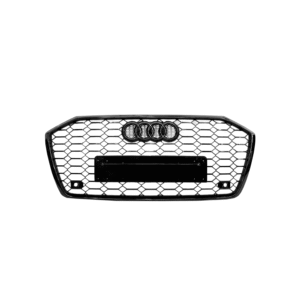 AUDI A6/S6 C8 (2019-2023) GLOSS BLACK HONEYCOMB STYLE FRONT GRILLE PRE-LCI