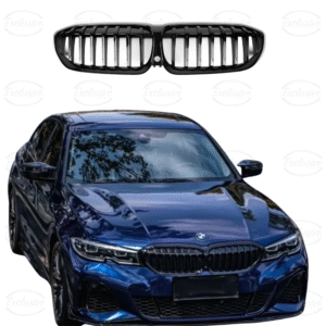 BMW 3 Series G20/G21 (2019-2022) Gloss Black Single Slated Kidney Grille