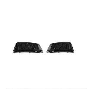 Audi A4/S4 B9 (2017-2019) S-Line/S4 Gloss Black Honeycomb Fog Light Cover Pair
