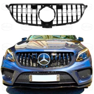 Mercedes GLE W166 (2015-2019) Gloss Black Panamericana GT Style Grille