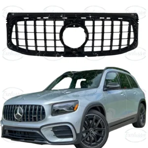 Mercedes GLB CLASS X247 (2019-2024) Gloss Black Panamericana GT Style Grille