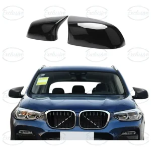 BMW X3 F25 X4 F26 X5 F15 X6 F16 (14-18) Gloss Black Wing Mirror Cover Cap