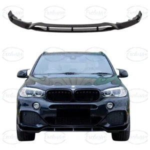 BMW X5 F15 M Sport (2013-2018) Front Bumper Splitter Lip Kit Gloss Black