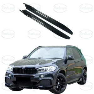 BMW X5 F15 F16 M SPORT (13-18) GLOSS BLACK SIDE SKIRTS BLADES EXTENSION LIP