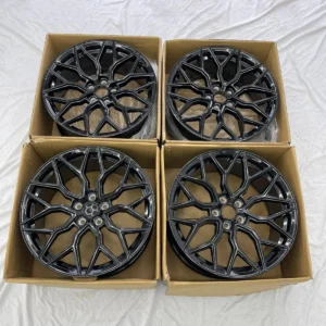 4x19" Vossen Style Gloss Black Alloys - Suitable for Audi, BMW, Mercedes & VW