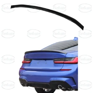 BMW 3 SERIES G20 2018+ GLOSS BLACK MP STYLE REAR SPOILER LIP WING