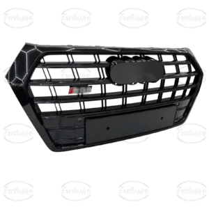 Gloss Black Original Style Front Grille Compatible with Audi Q5/SQ5 FY (17-20)