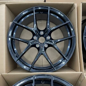 4x 20" 554M Style 5x120 Gloss Black Alloy Wheels Suitable For BMW F and G Series