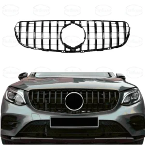 Mercedes GLC X253/C253 (2015-2019) Gloss Black Panamericana GT Style Grille