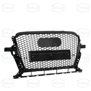 Gloss Black Honeycomb Mesh Grille Compatible with Audi Q5/SQ5 8R (2013-2017)