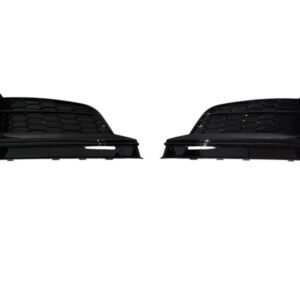 Audi A5 S-Line/S5 B9 (2016-2019) Gloss Black Honeycomb Fog light Covers Pair