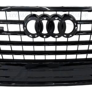 Gloss Black Original Style Grille Compatible With Audi Q7/SQ7 4M (2016-2019)