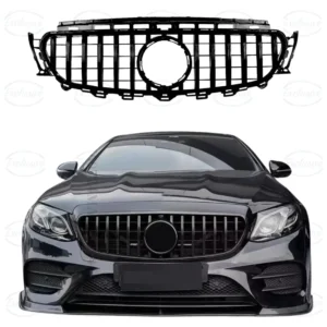 Mercedes E Class W213/C238 (2016-2019) Gloss Black Panamericana GT Style Grille