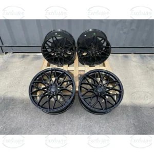 4 x Gloss Black 1000M 19" Style Alloy Wheel Compatible with BMW 2 3 4 5 Series G42 G20 G30
