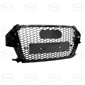 Gloss Black Honeycomb Mesh Grille Compatible with Audi Q3/SQ3 8U (2011-2015)