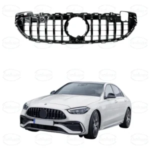 Mercedes C Class W206 (2022+) Gloss Black Panamericana GT Style Grille